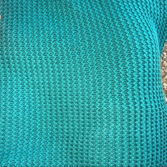 Anthropologie Turquoise Knit Tank - Picture 3 of 4